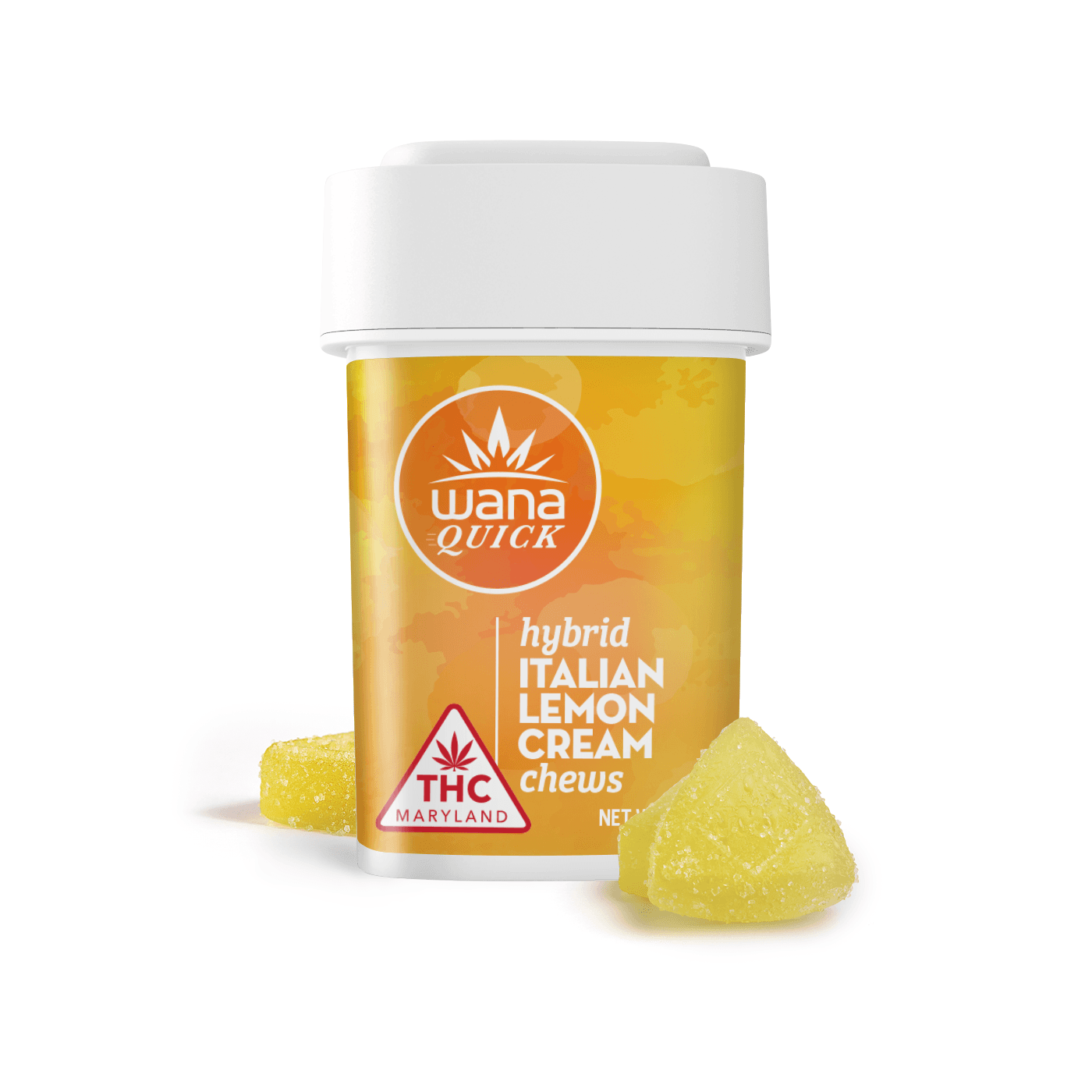 Wana Italian Lemon Cream | 10 x 10mg