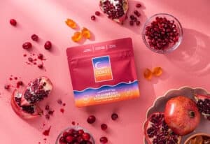 COAST Cannabis Co. SLEEP | Cranberry Pomegranate Gummies | 5mg CBN: 5mg CBD :5mg THC 100mg