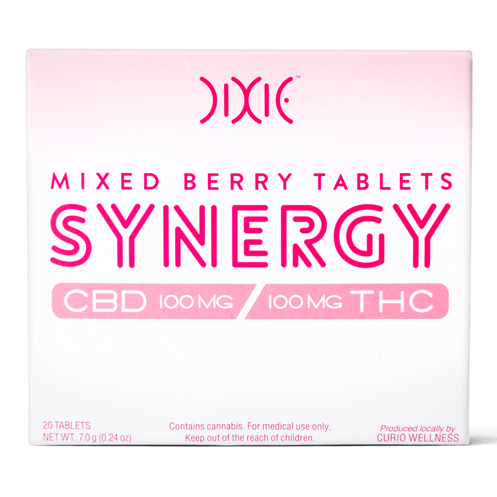 Dixie Mixed Berry Synergy 1:1 Tablets | 20 x 5mg