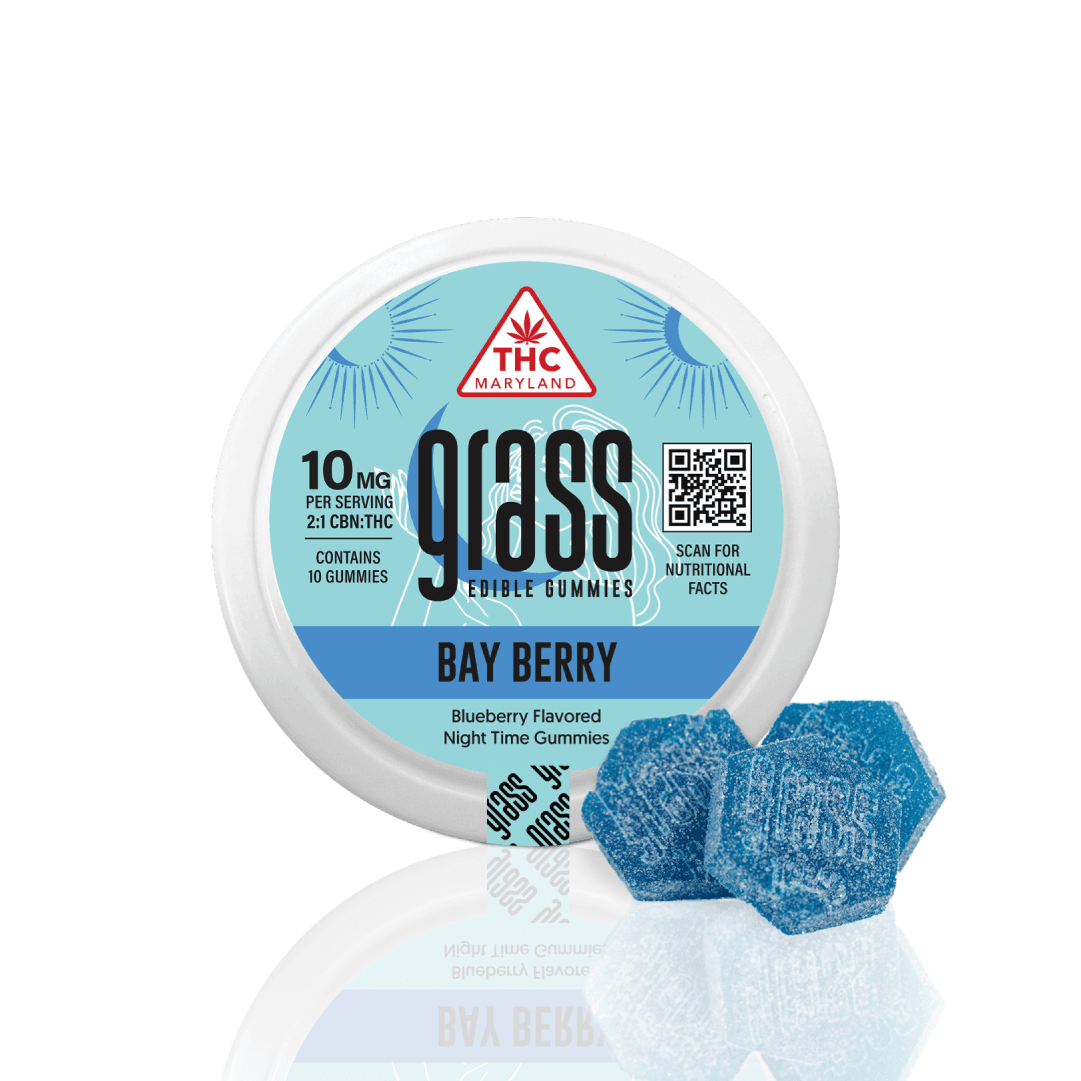 Grass Bay Berry Gummies 2:1 CBN:THC | 10 x 10mg