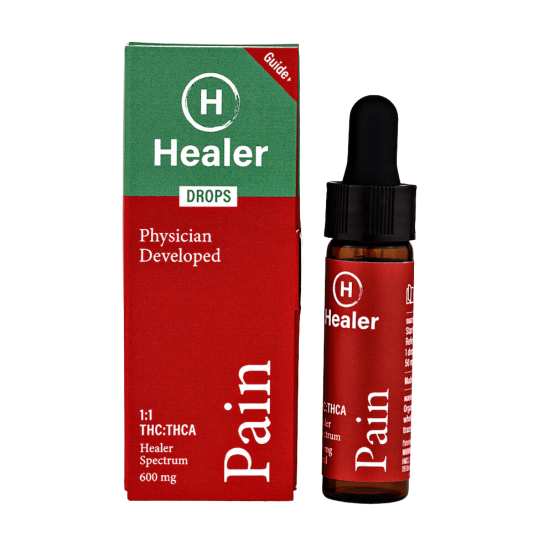 Healer Pain Tincture | 600mg (MED ONLY)