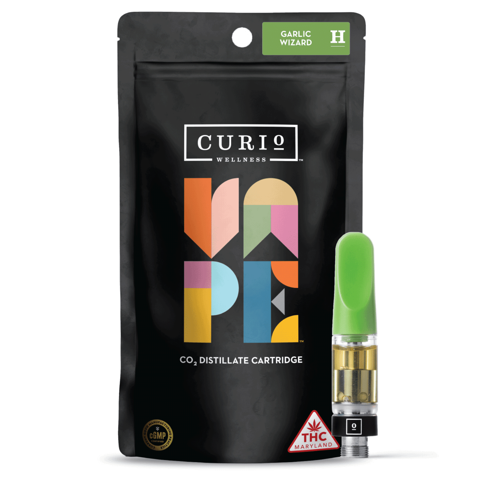 Curio Wellness Garlic Wizard Cartridge | 0.5g