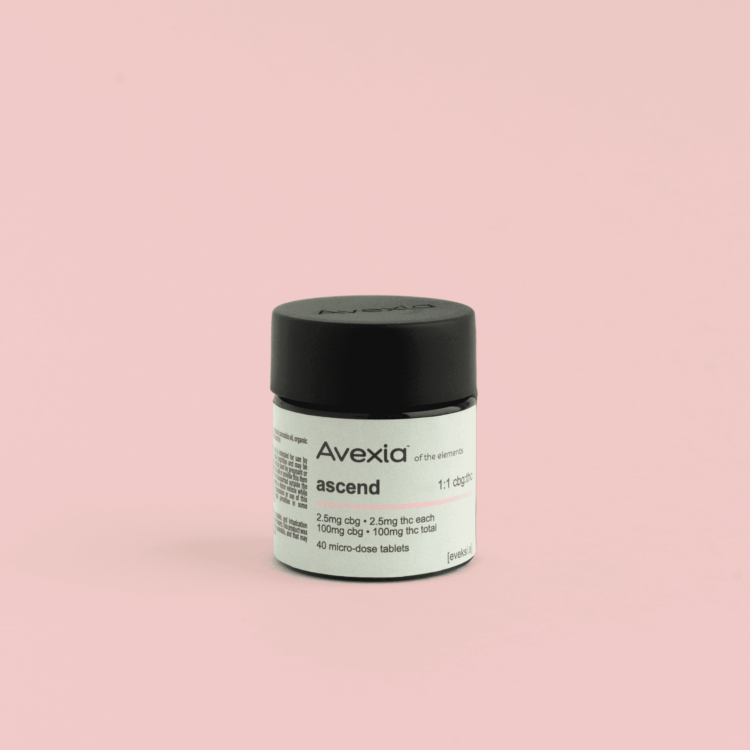 Avexia Avexia 1:1 THC:CBG Microdose Tablets 2.5mg/40pk