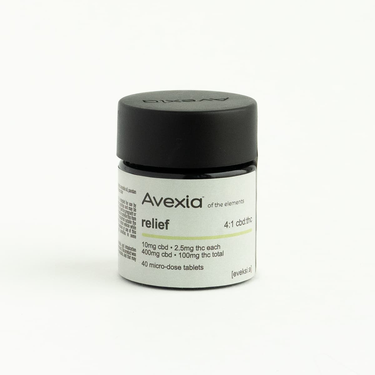 Avexia Avexia 4:1 CBD:THC Microdose Tablets 2.5mg/40pk