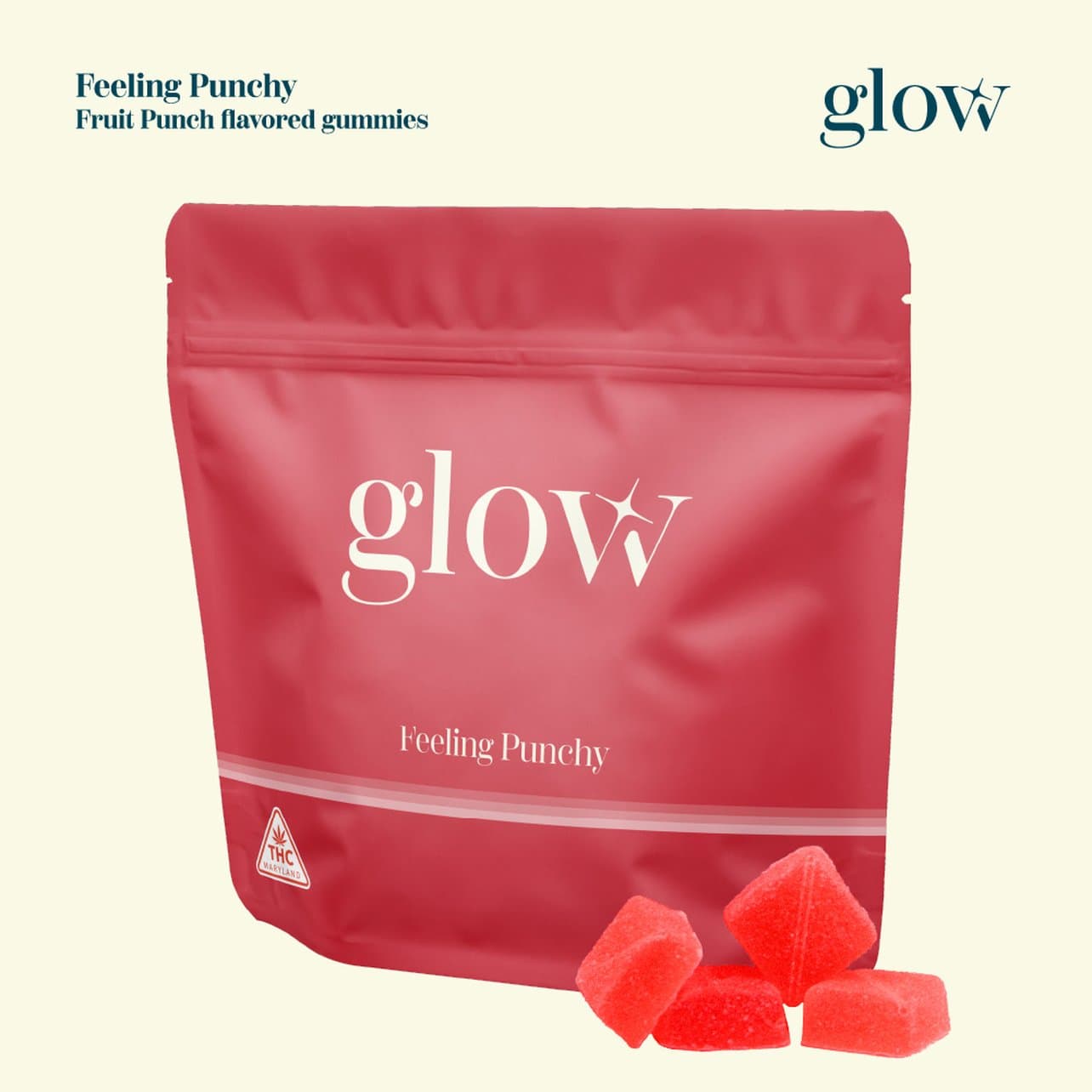 Glow Glow | Feeling Punchy THC Chews | 10mg (10ct)