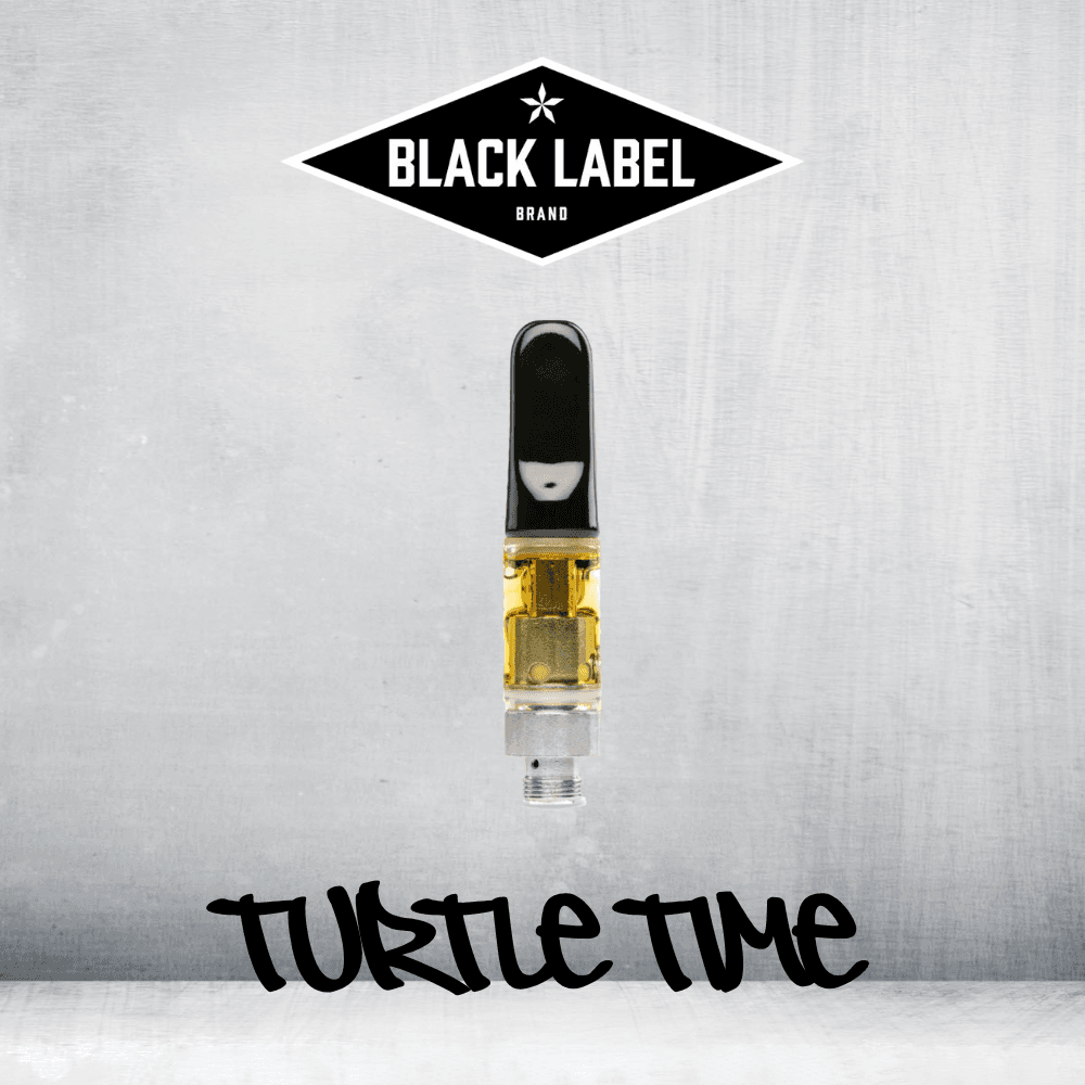 Black Label Turtle Time Cartridge | 1g/