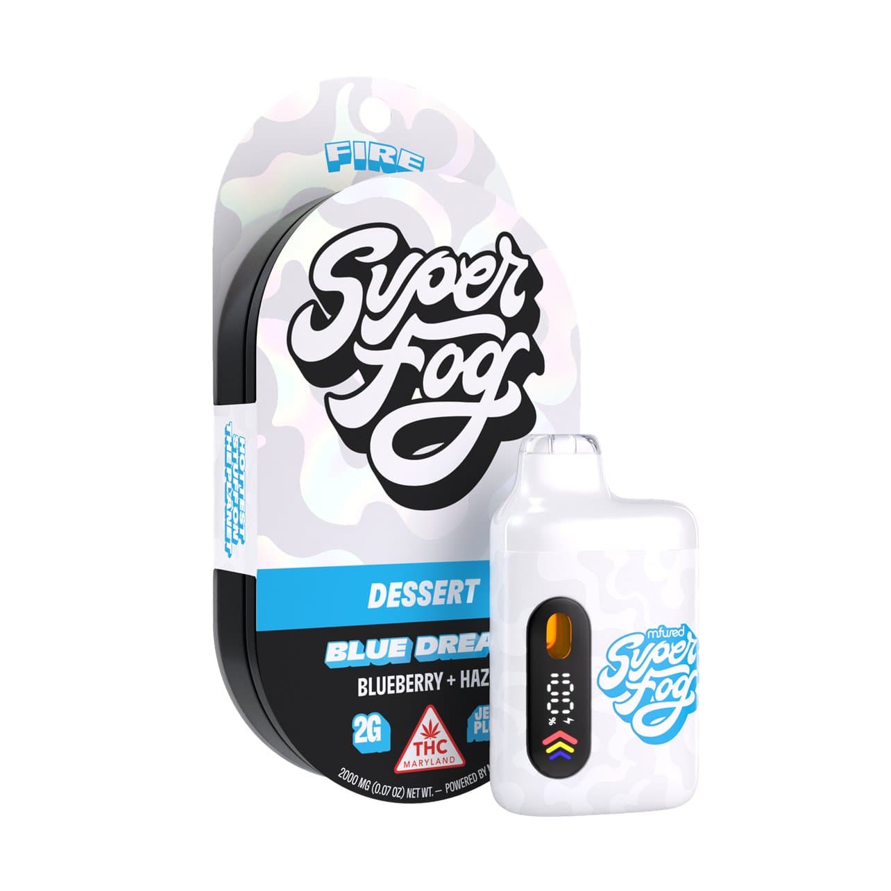 Mfused FIRE Blue Dream Disposable /2000mg