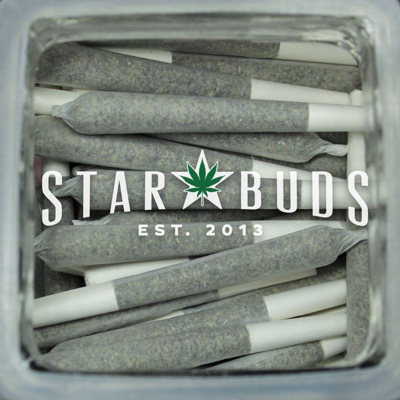 Star Buds Dark Rainbow | House Pre Rolls | 2 x .5g