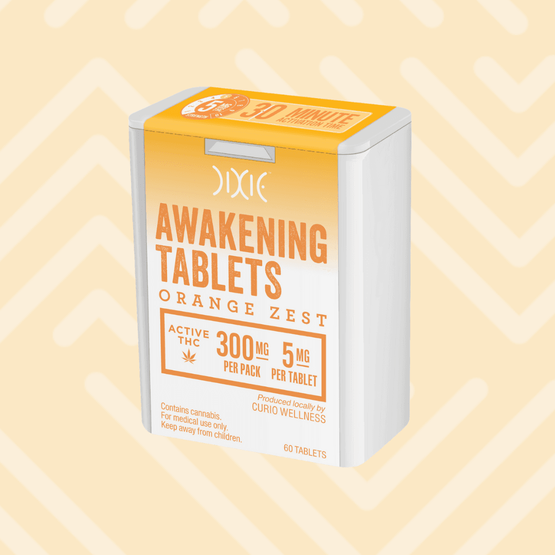Dixie Awakening Orange Zest Mints - 300mg