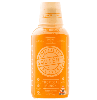 Squier's Specialty Edibles Tangerine Tropical Punch THC Drink | 200mg THC