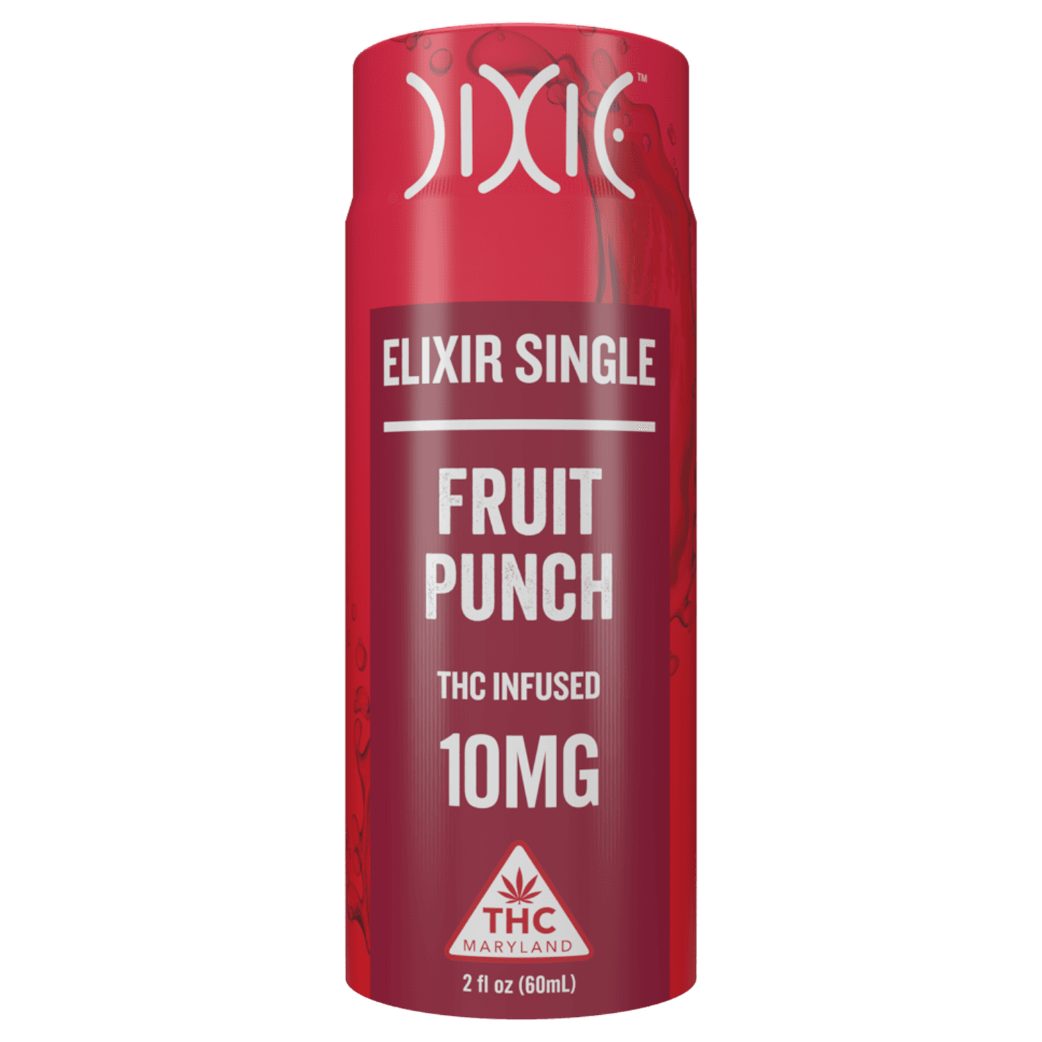 Dixie Single Serving Fruit Punch Elixir 10mg