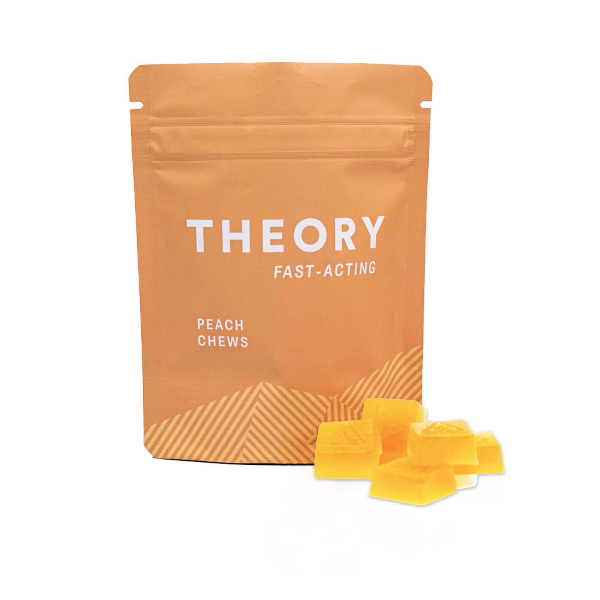 Theory Wellness Peach Gummies (10pk) (Fast Acting)