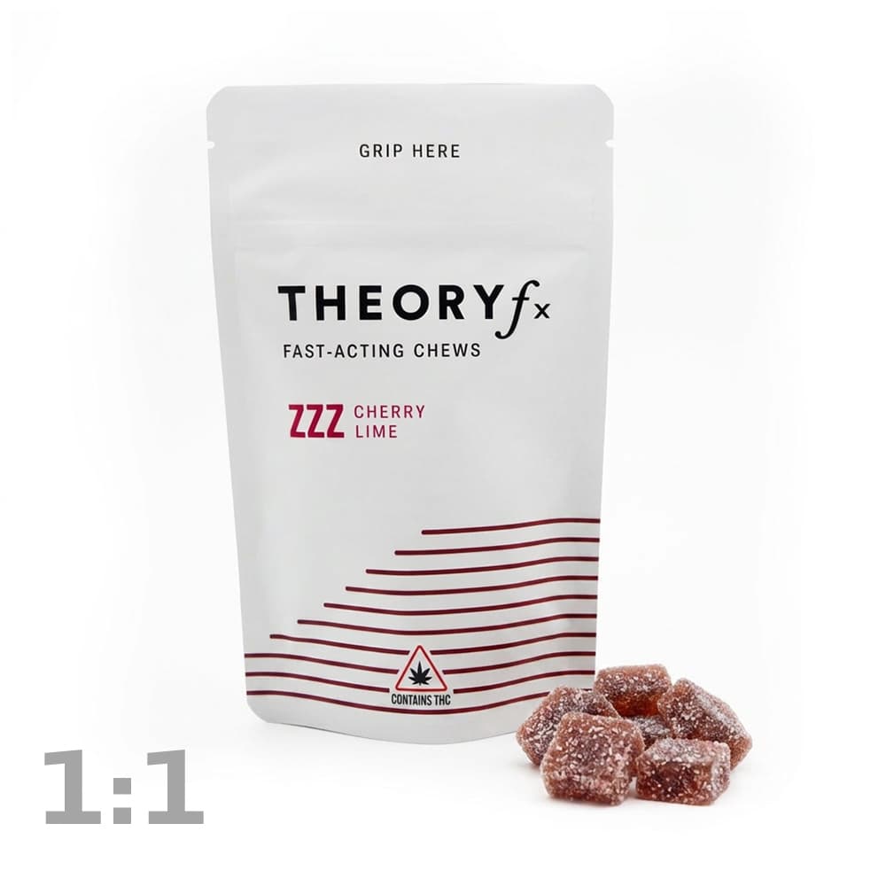 THEORYfx THEORYfx Fast-Acting ZZZ [Sleep] Gummies - Cherry Lime