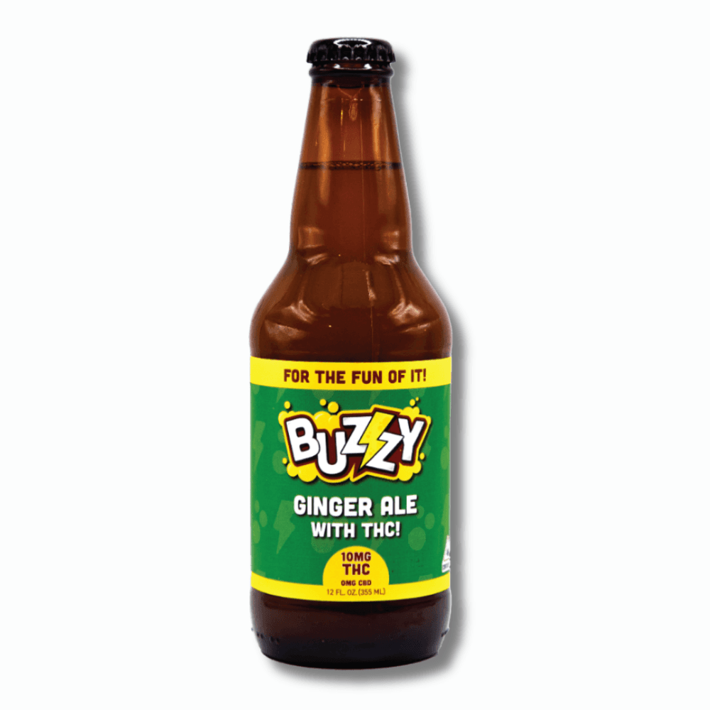 Buzzy Beverages Drink Ginger Ale 10mg Beverages