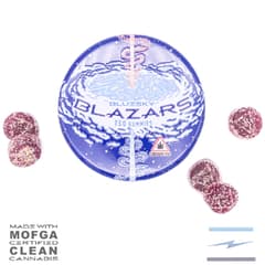 Blue Sky Blazars TSO Gummies 200mg Blueberry Maple W/Splitz TSO