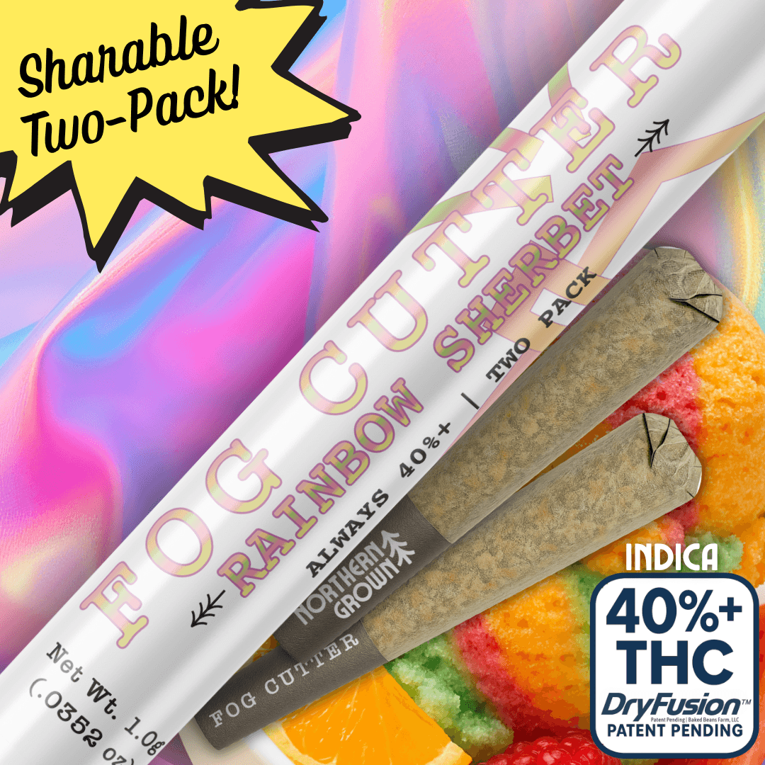 Fog Cutter Fog Cutter Rainbow Sherbet Pre-Roll (2ct)