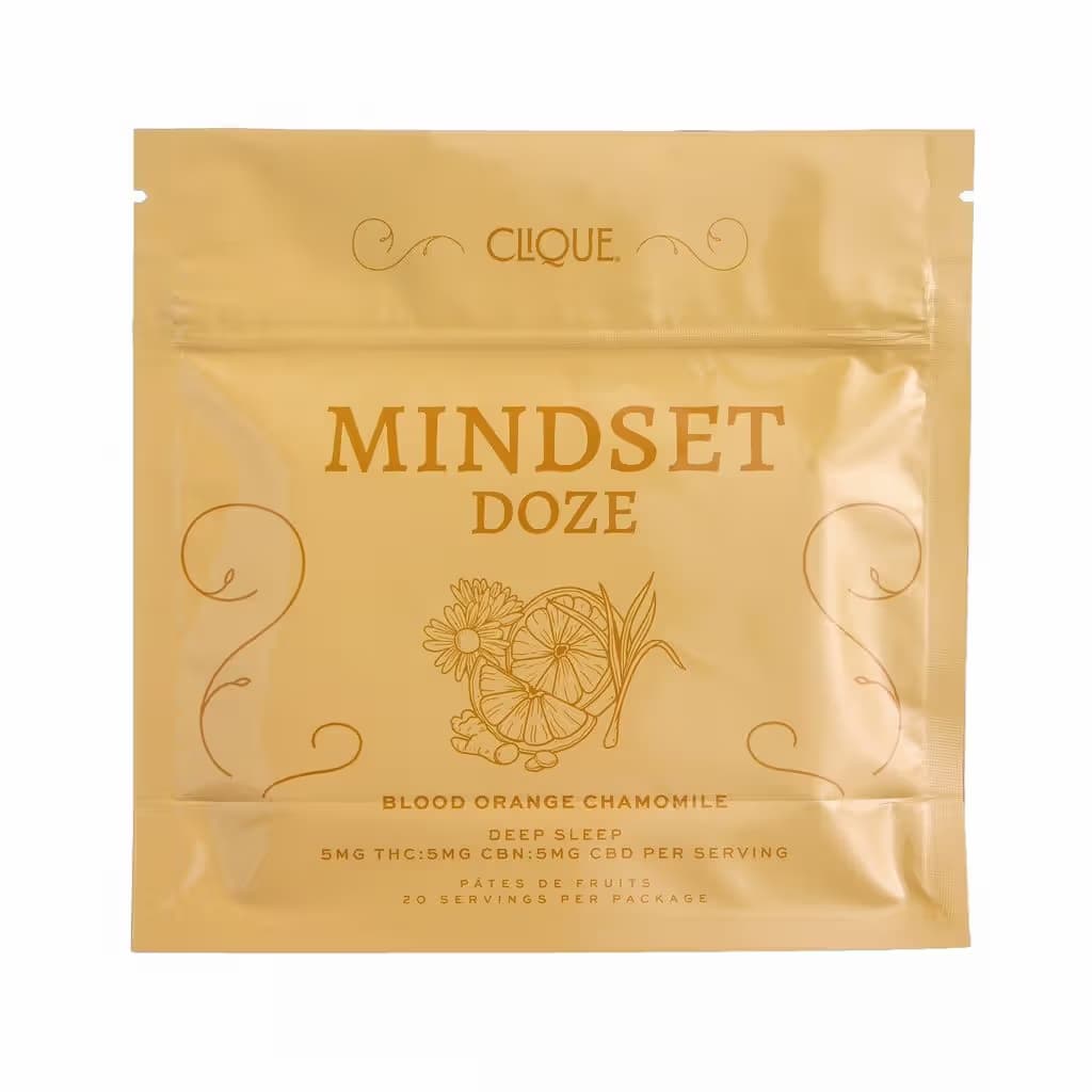 Clique Blood Orange Chamomile Doze THC:CBN:CBD 20pc - 100mg