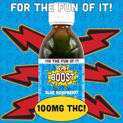 Novel Beverage Company BZZY - Boost - Blue Raspberry - 100mg