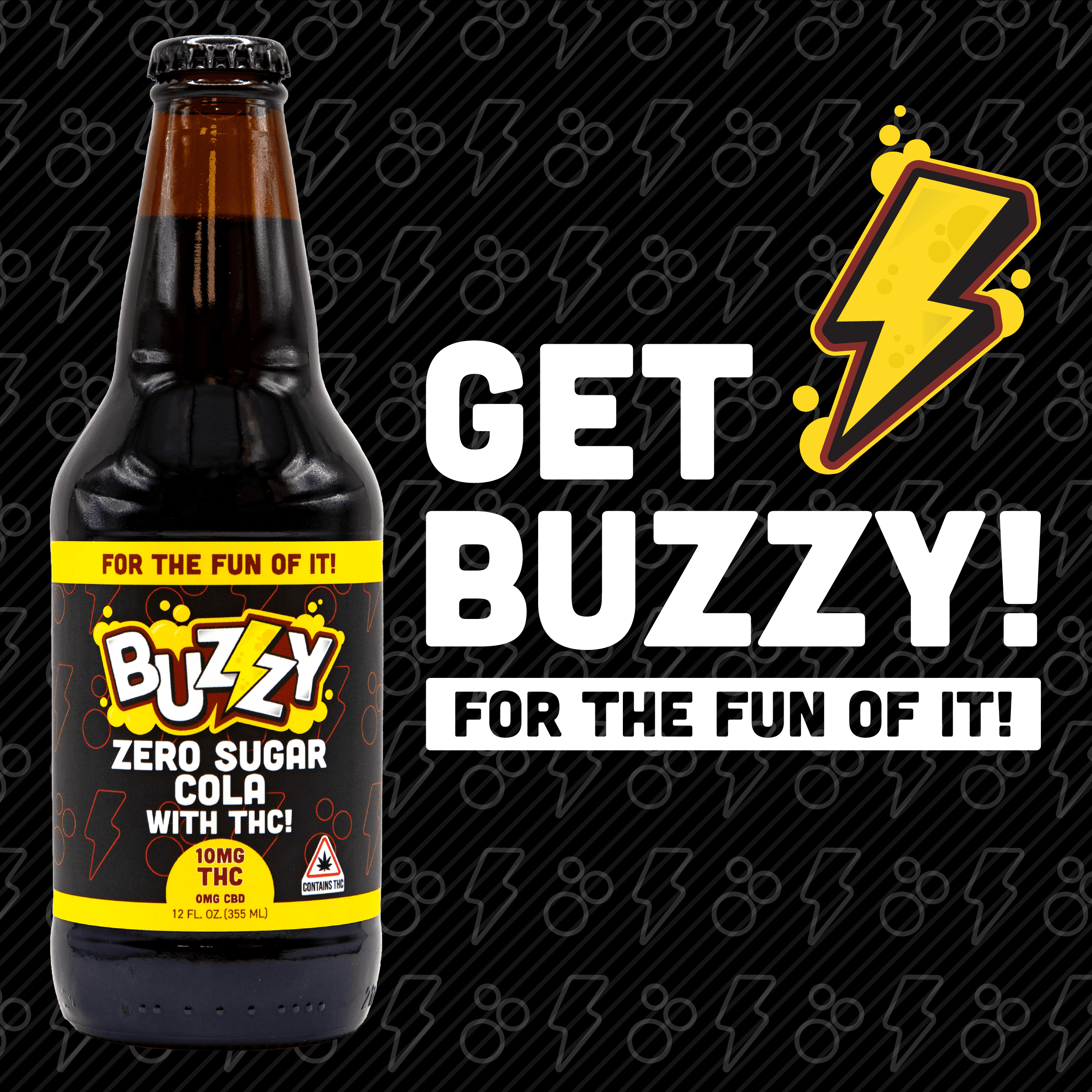 Novel Beverage Company BZZY - Zero Sugar Cola - 10mg
