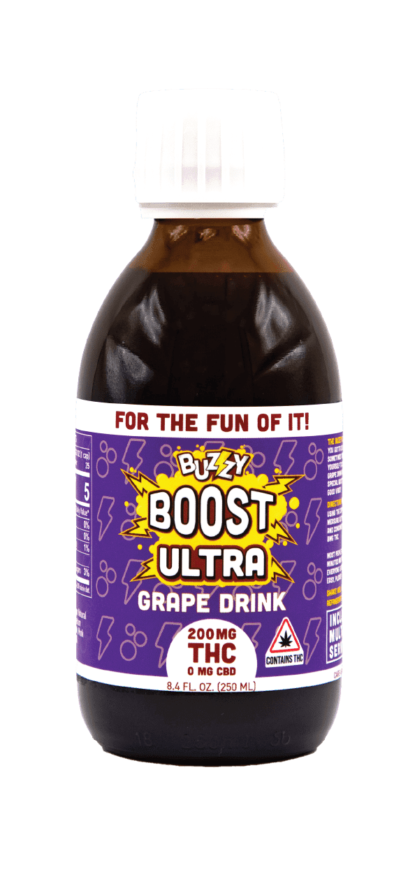 Buzzy Buzzy Boost ULTRA Grape Drink 200mg