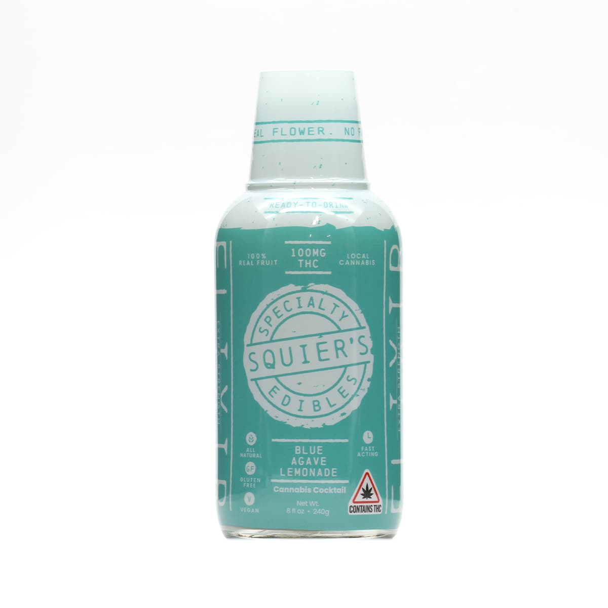 Squier's Elixirs Blue Agave Lemonade 200mg : Squier's