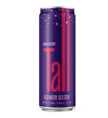 Evermore TALL Elevated Seltzer Dark Berry 5mg