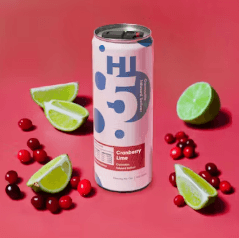 Hi5 Black Cherry Seltzer 10mg
