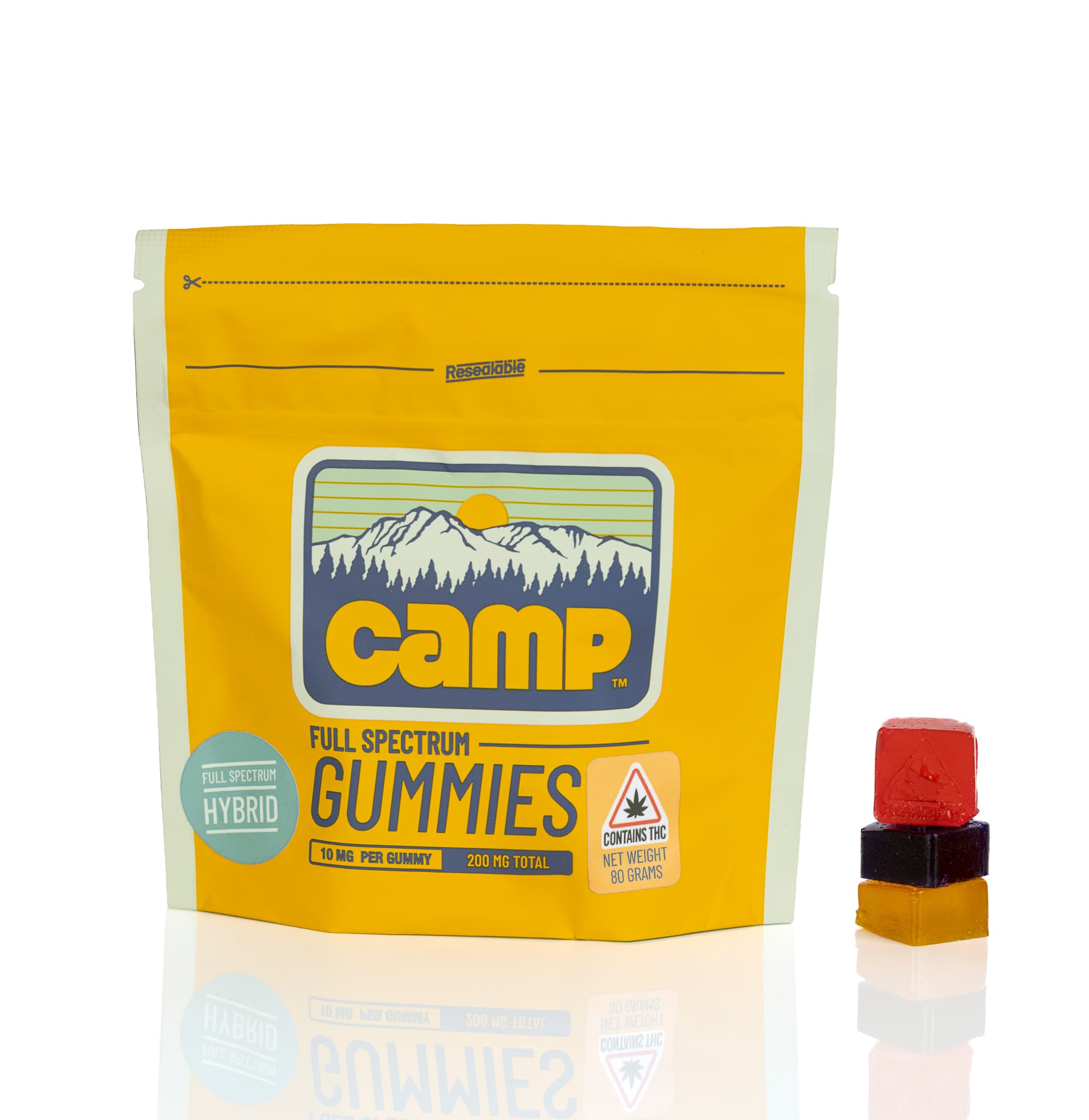 CAMP Gummies - Hybrid Mixed Fruit - 200mg/20pk