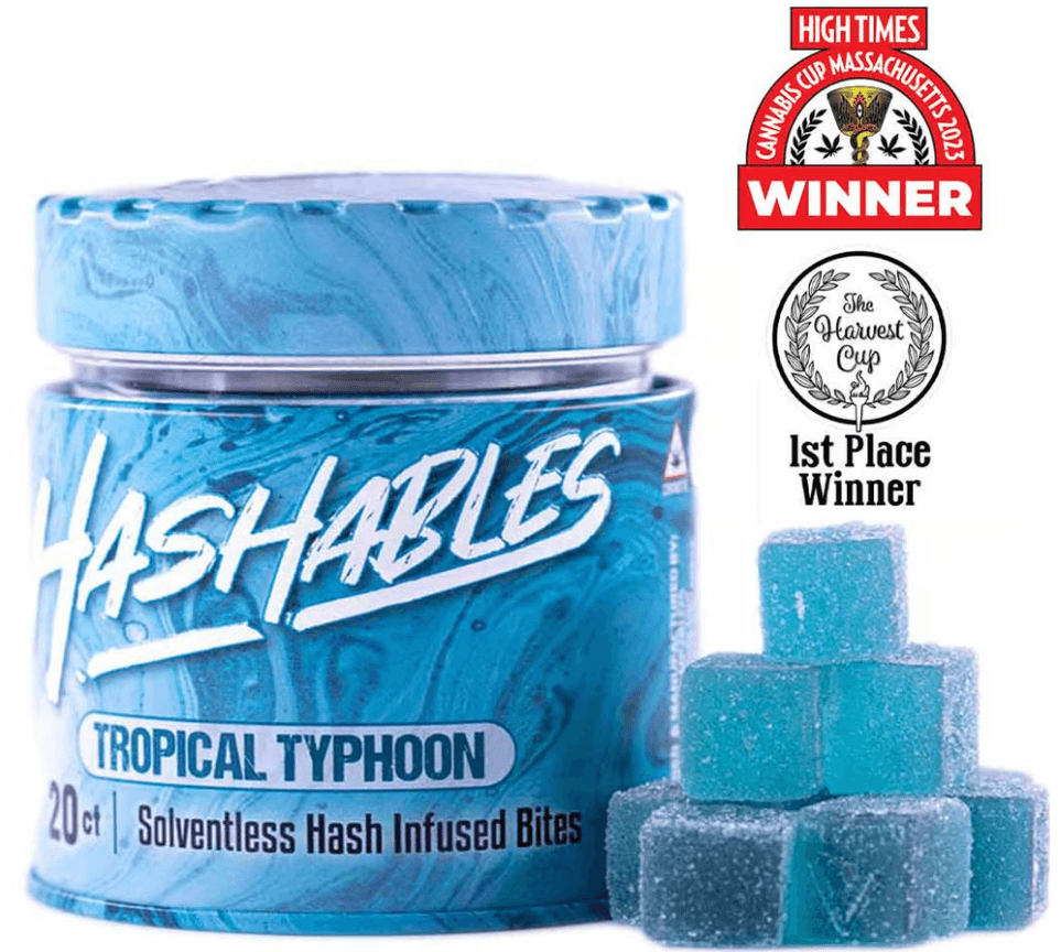 Nova Farms Hashables Tropical Typhoon Hash Rosin Gummies 100mg