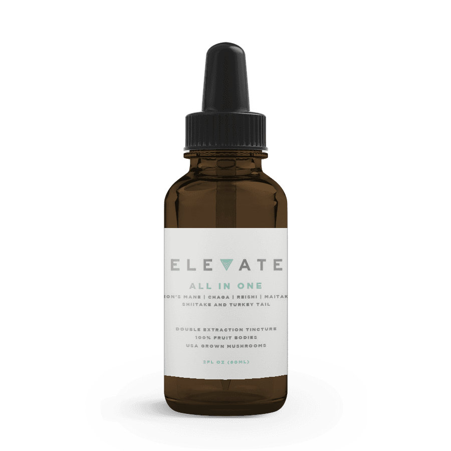 Elevate Elevate Alcohol-Free Mushroom Tincture All In One 2 OZ