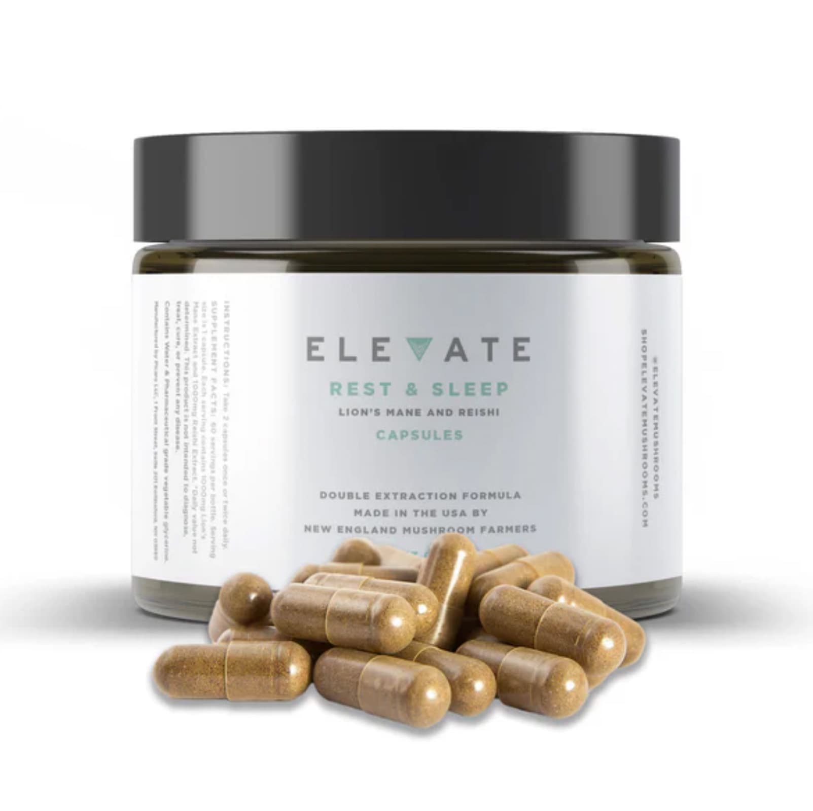 Elevate Elevate Mushroom Capsules Rest & Calm 60pcs