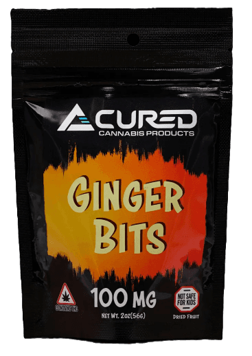 Cured Ginger Bits 100mg