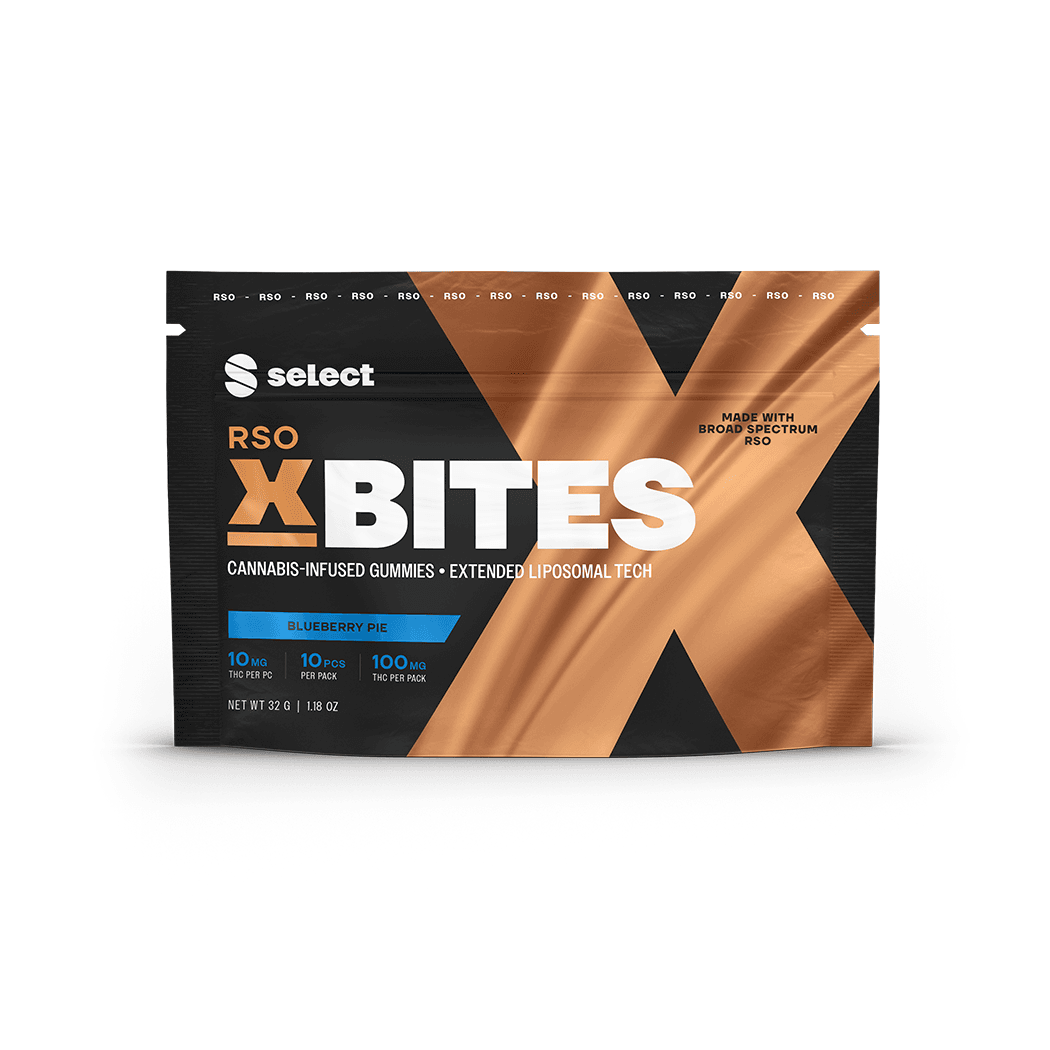 Select Blueberry Pie RSO 10mg (10ct) - Select X Bites