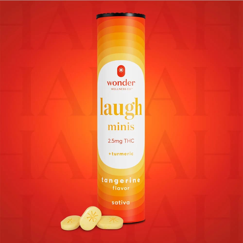 * Wonder Wellness Co.™ *Wonder Laugh Minis (Tangerine) [40pk] (100mg)