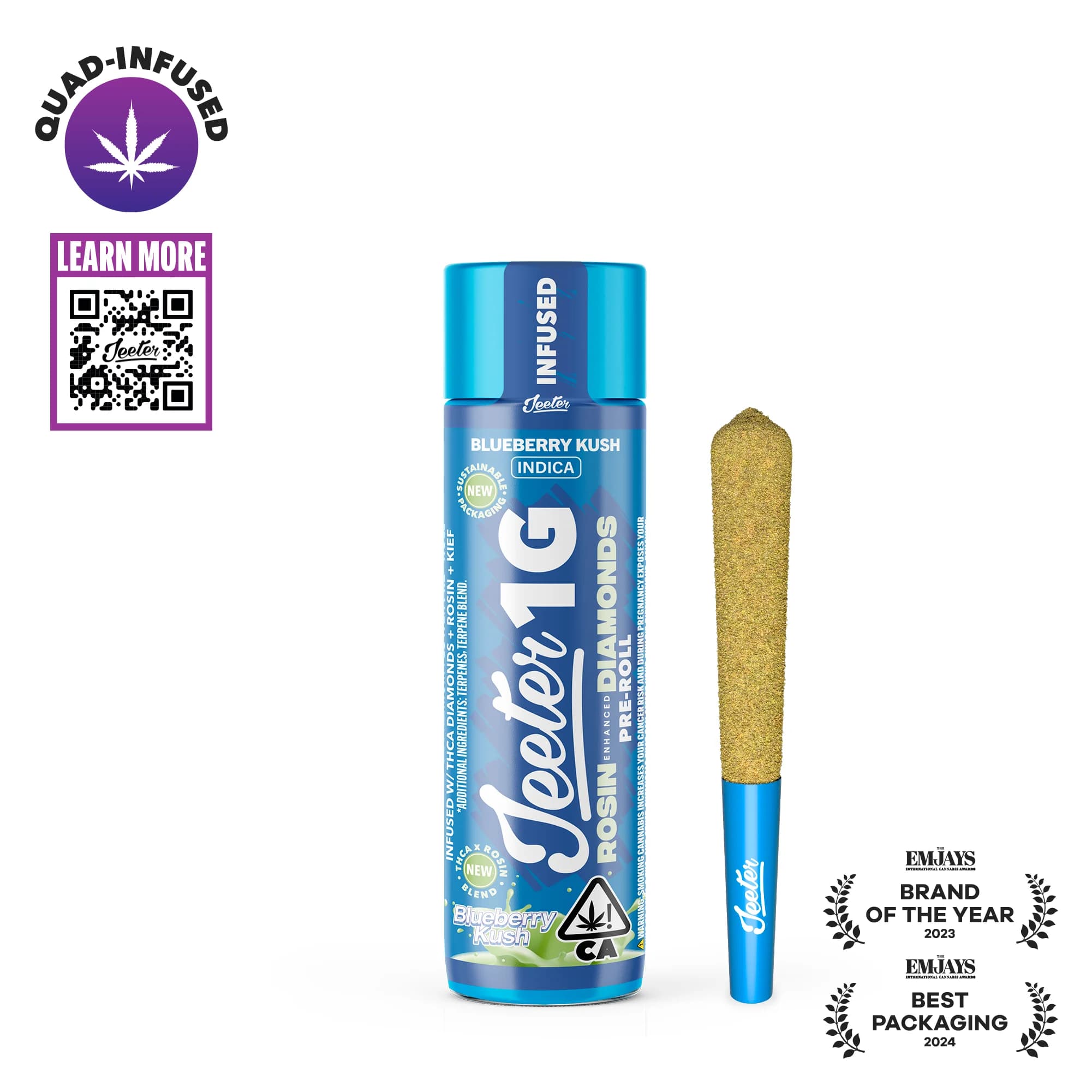 Jeeter Blueberry Kush [1g]