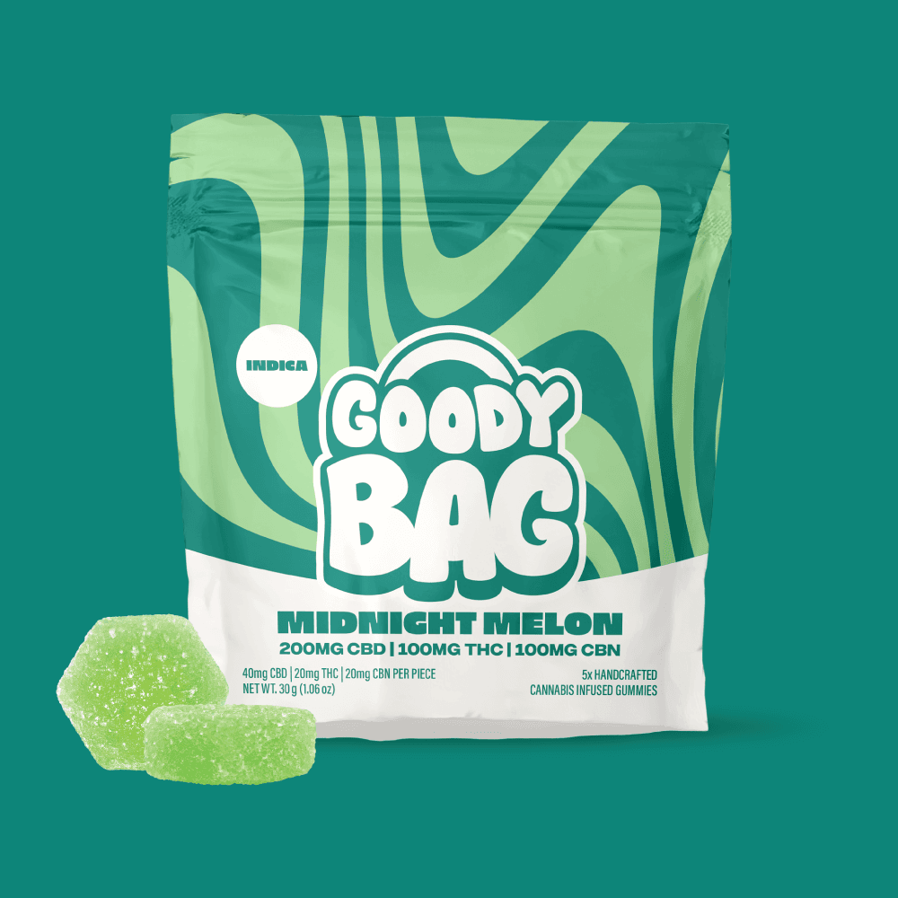 Goody Bag Midnight Melon [5pk] (200mg CBD/100mg THC/100mg CBN)