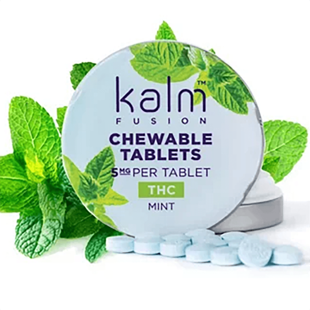 Kalm Fusion KALM FUSION Chewable Tablet 100mg: Blue Mint 20pc