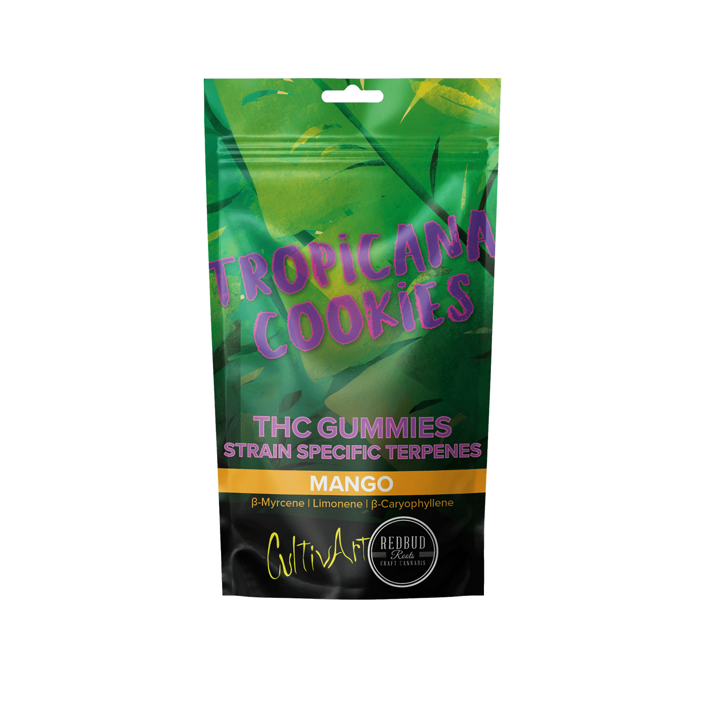 CultivArt Tropicana Cookies Mango Gummies 10pk 100mg