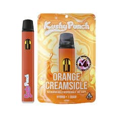 Kushy Punch Orange Creamsicle | Disposable Vape Pen | 1g