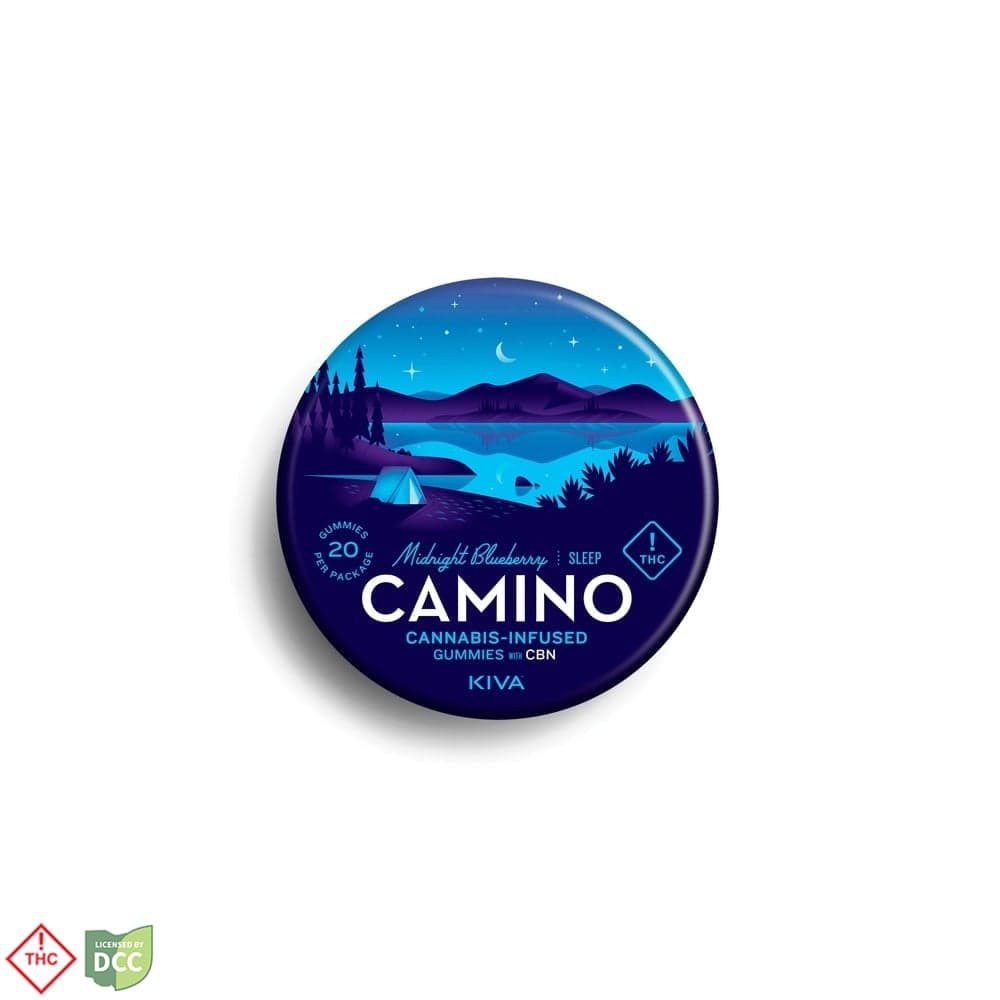 Camino 5:1 'Sleep' Midnight Blueberry [20pk] (100mg THC/20mg CBN)