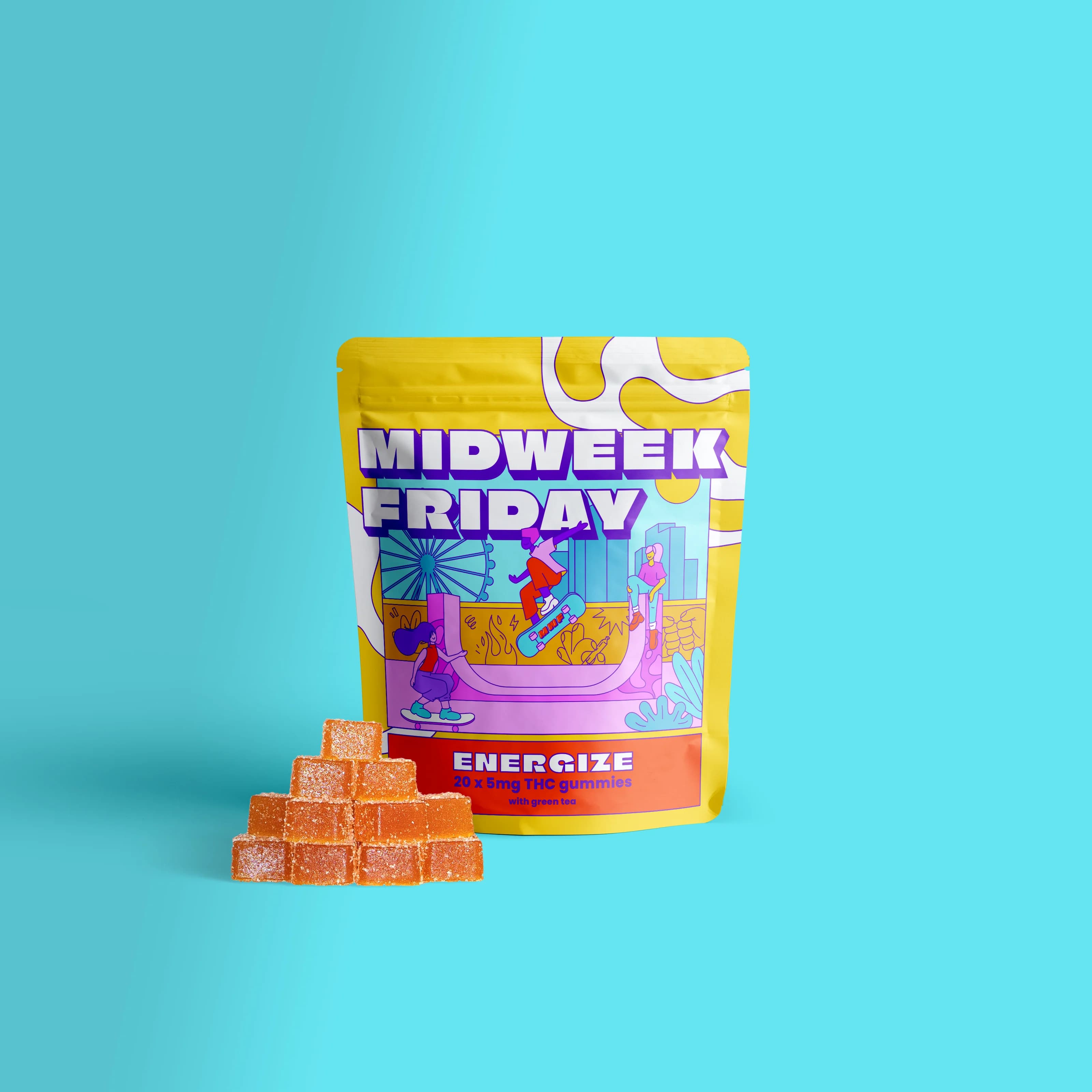 Midweek Friday Energize [20pk] (100mg)