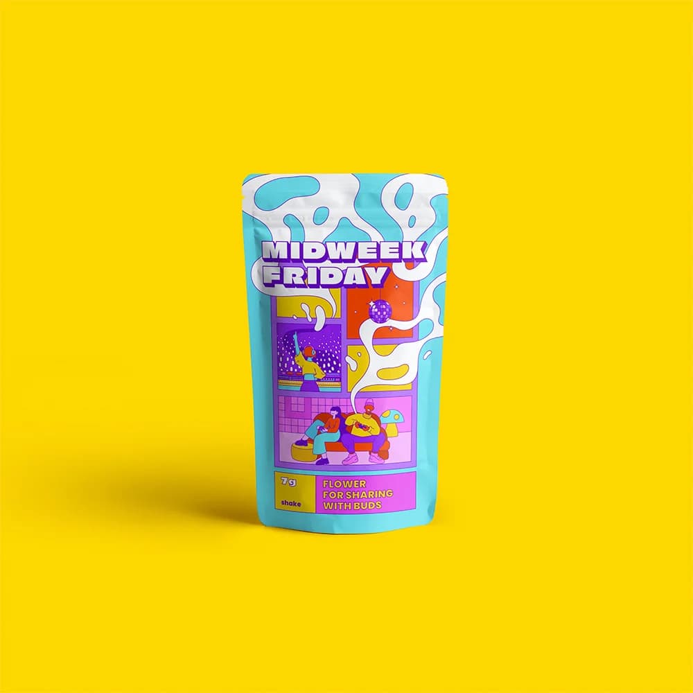 Midweek Friday Strawberry Twiz | 28g | Popcorn | Midweek Friday