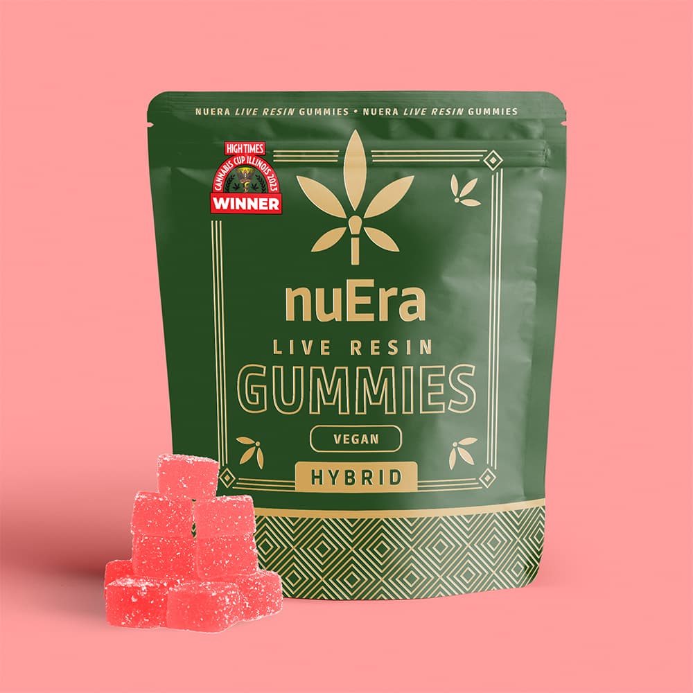 nuEra Pink Lemonade | 10mg | 10pk Live Resin Gummies | nuEra