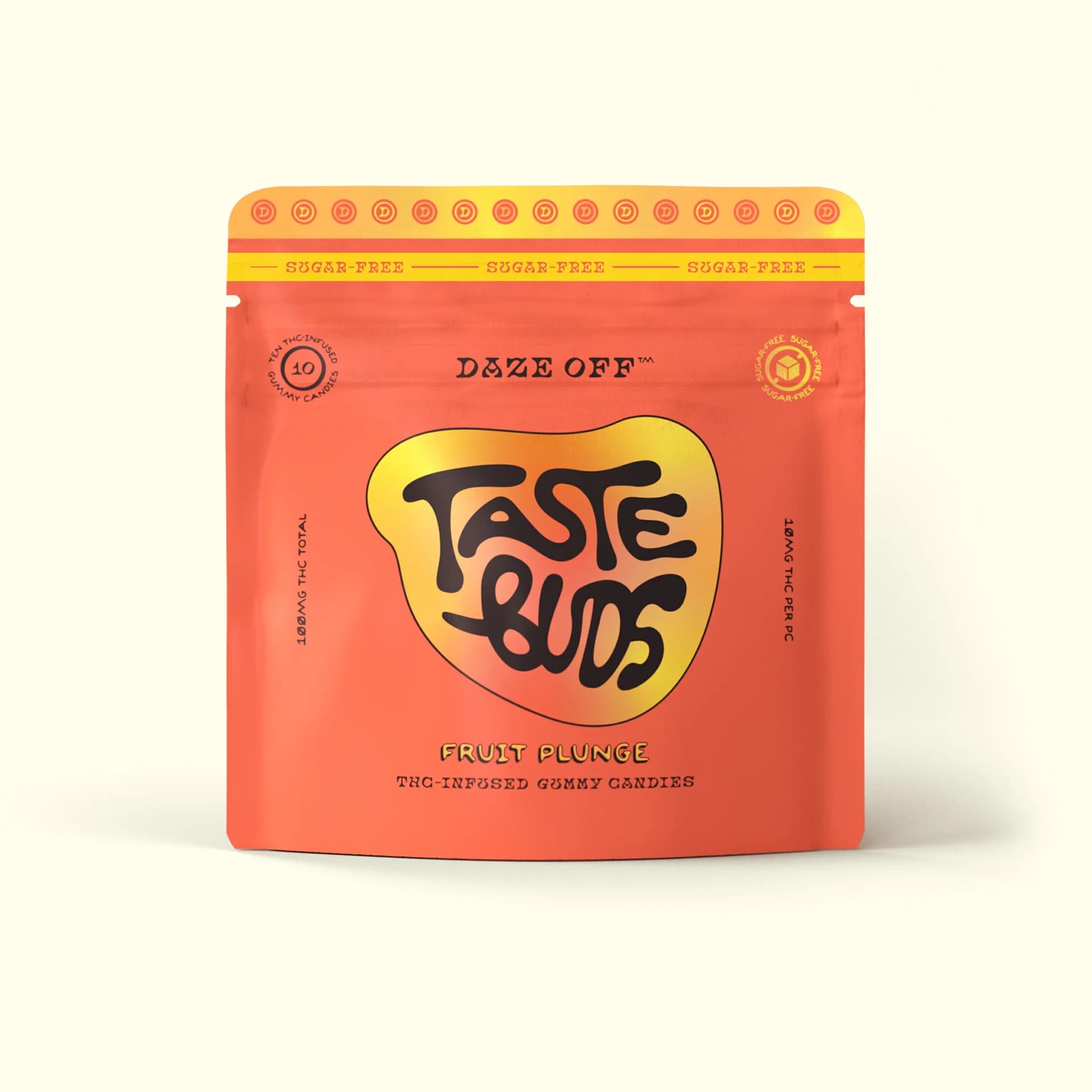 Daze Off Fruit Plunge Sugar-Free [10pk] (100mg)