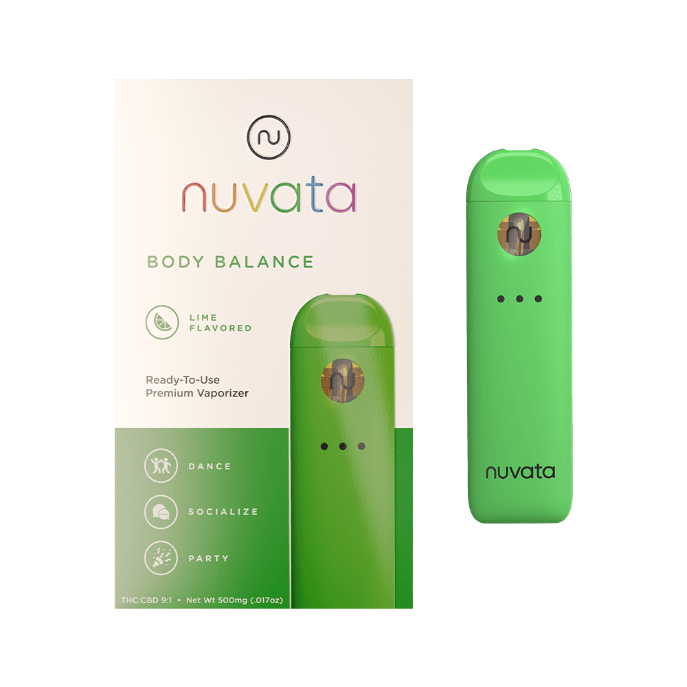 Nuvata Body Balance - Lime - 9:1 THC:CBD [500mg]