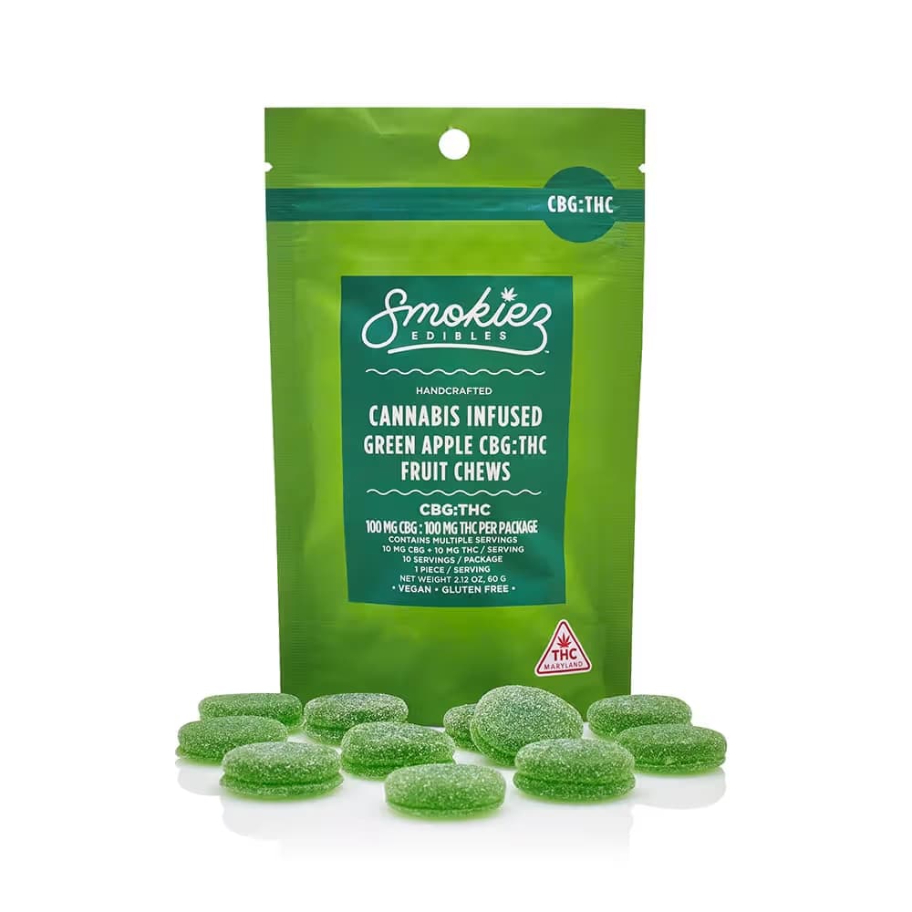 Smokiez Edibles Sweet 1:1 Green Apple
