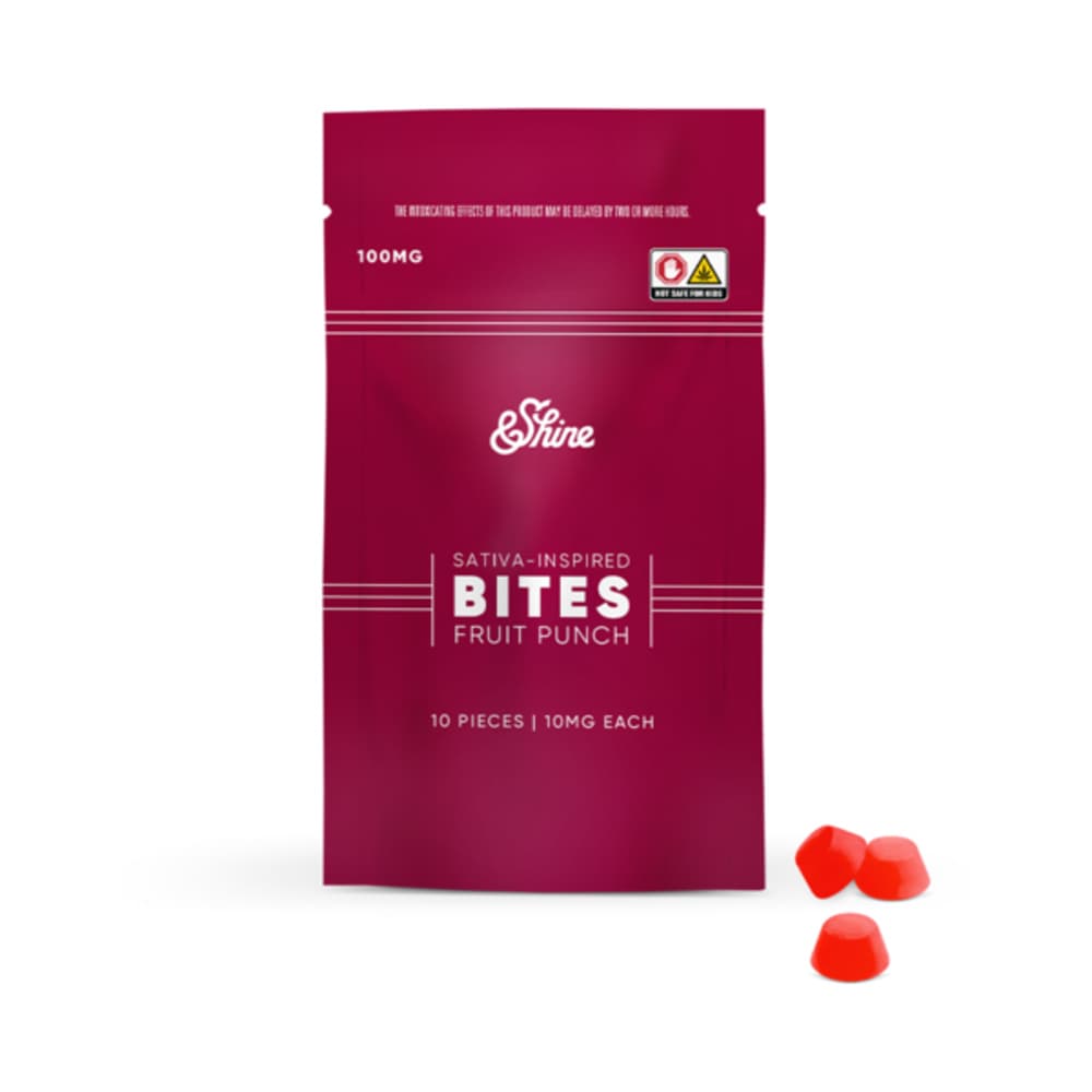 &Shine Fruit Punch [10pk] (100mg)