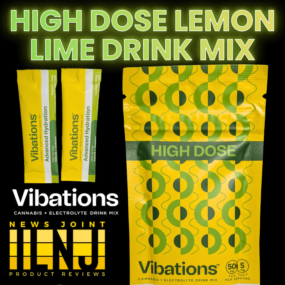 Vibations Lemon Lime [2pk] (100mg THC/10mg THCV)