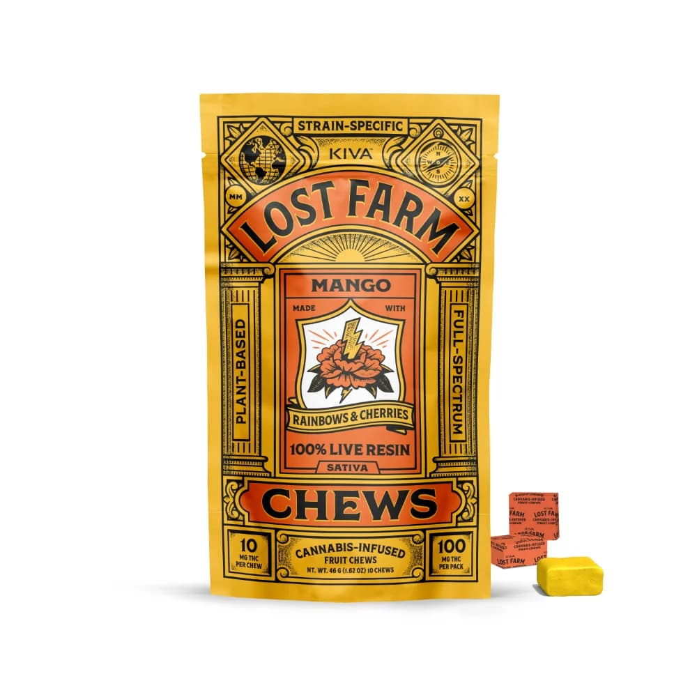 Lost Farm Mango x Rainbows & Cherries [10pk] (100mg)
