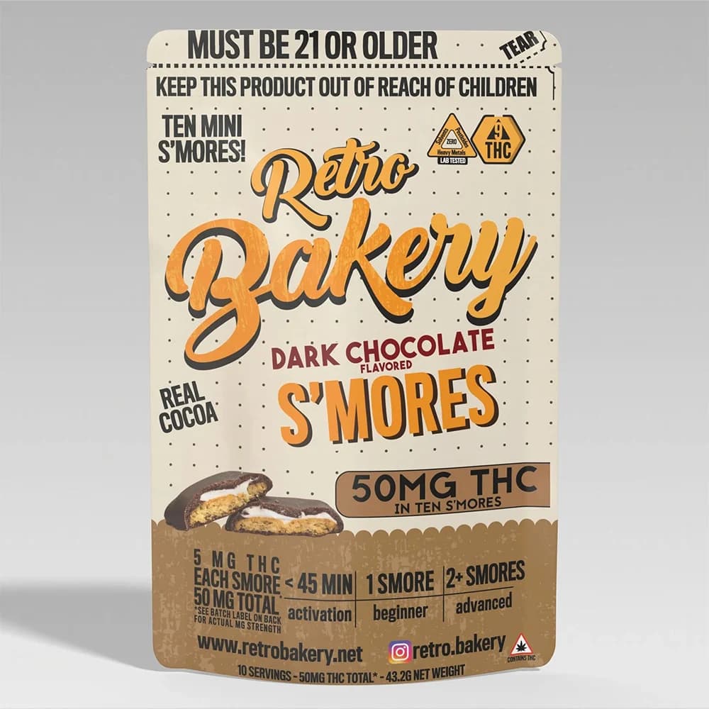 RETRO Dark Chocolate Smores [10pk] (50mg)